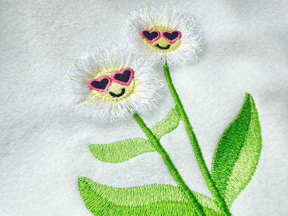 Fringed Flower Big and Little Sister