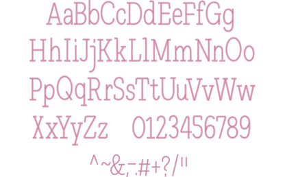 Baseball Stitch Block Varsity Font