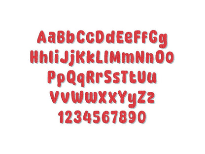 Waffle Stitch Shadow Font