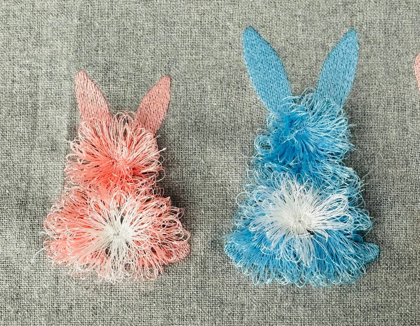 Mini Fringed Easter Bunny