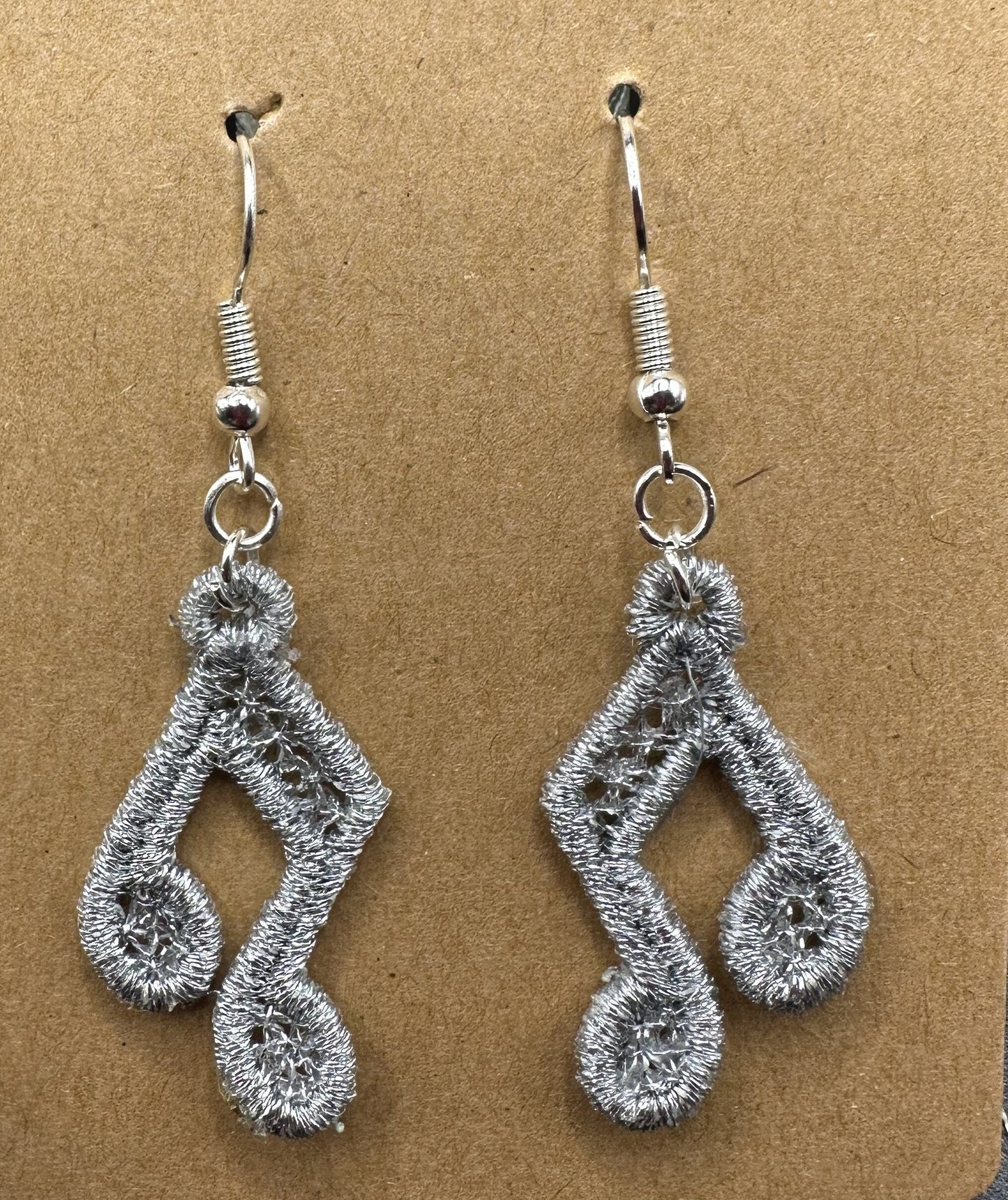 Music Notes Earrings Set of 5