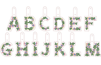 Floral Mini Flower Keychain