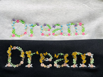 Fringed Rose Floral Font