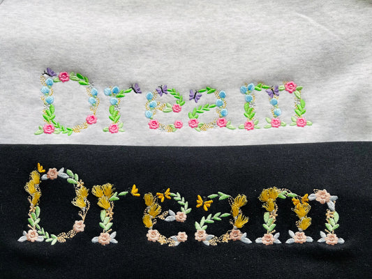 Fringed Rose Floral Font