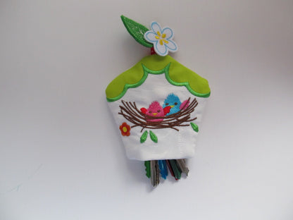 Birds Family Nest Set Key Case