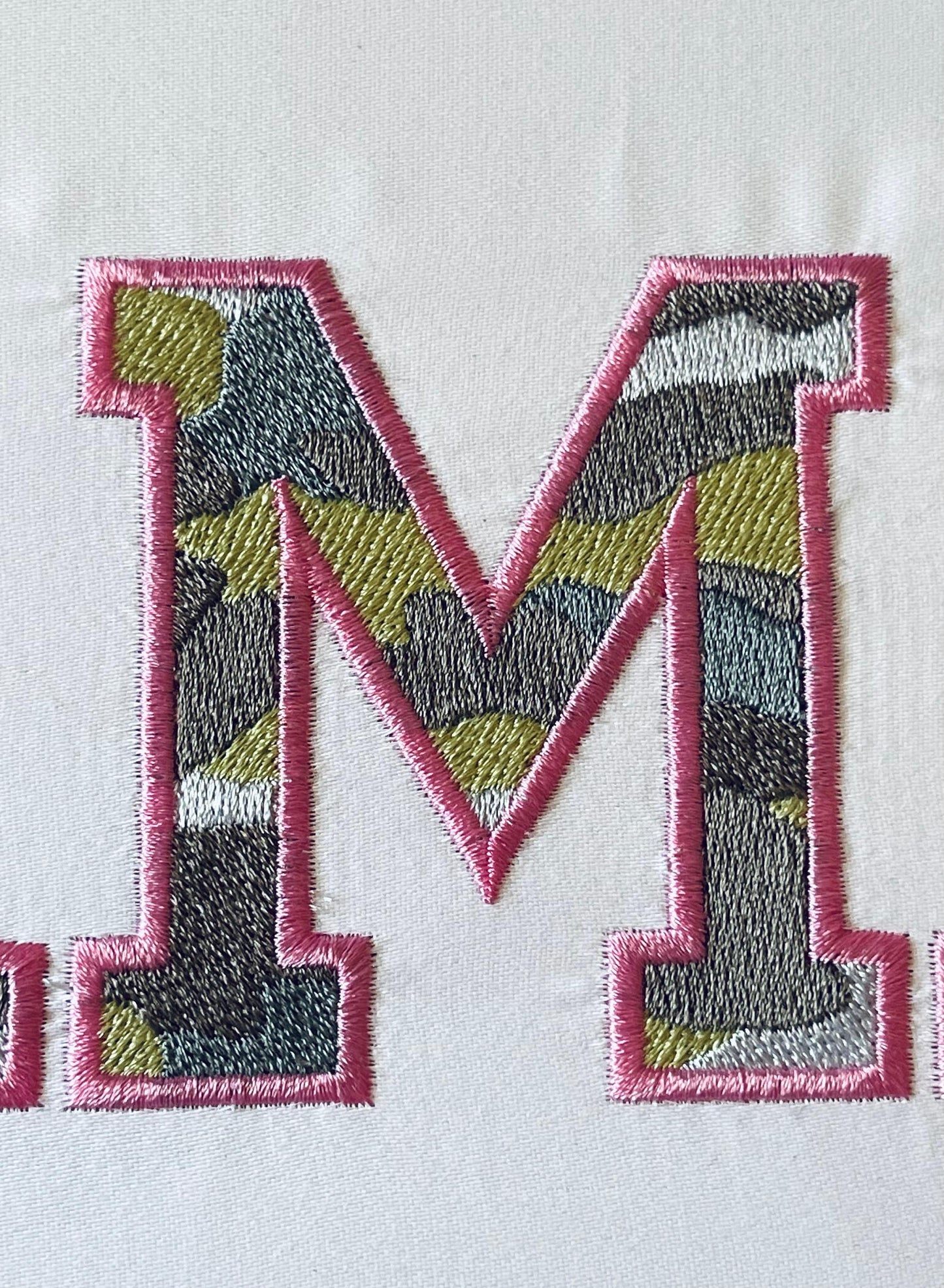 Varsity Camouflage Camo Font