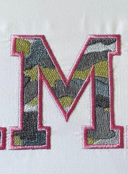 Varsity Camouflage Camo Font