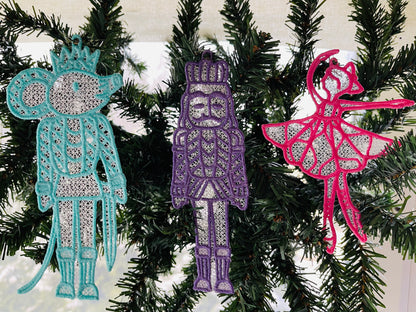Nutcracker Christmas Tree Ornaments FSL