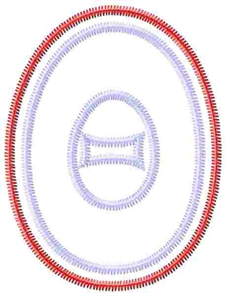 2 Layers Sororities Fancy Greek Font