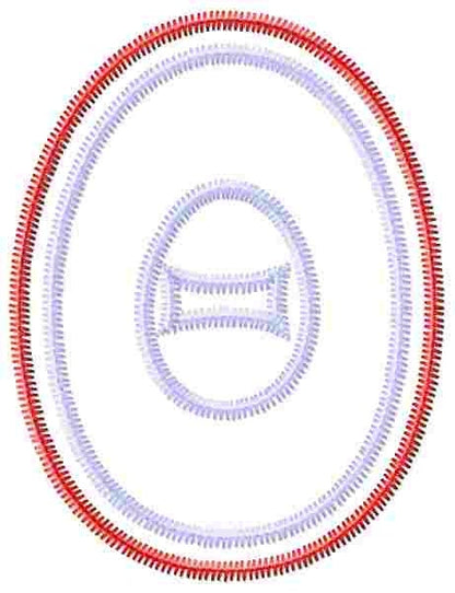 2 Layers Sororities Fancy Greek Font