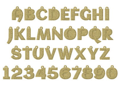 Bridesmaid Bride Lace Font FSL