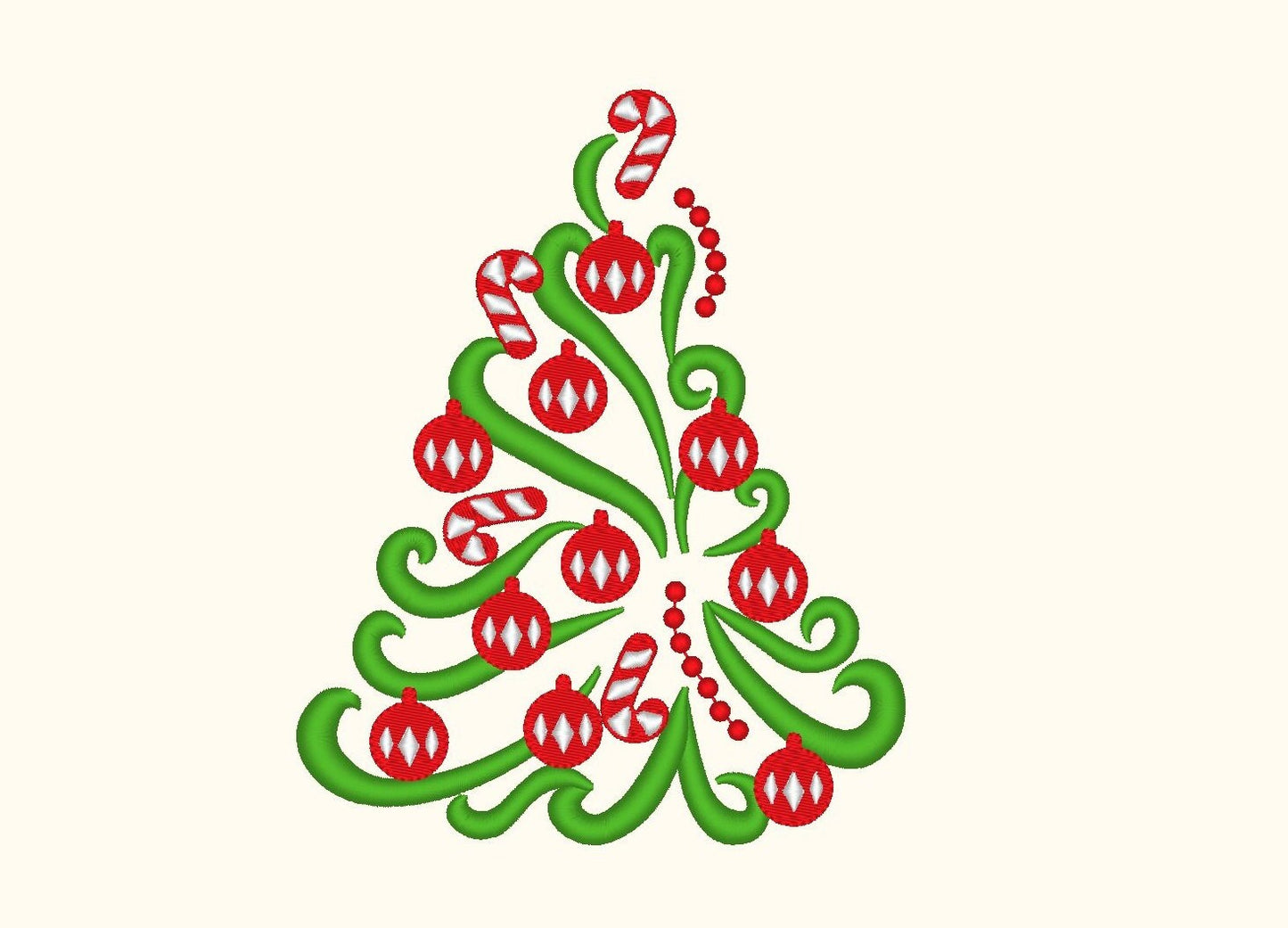 Christmas Tree with Candy