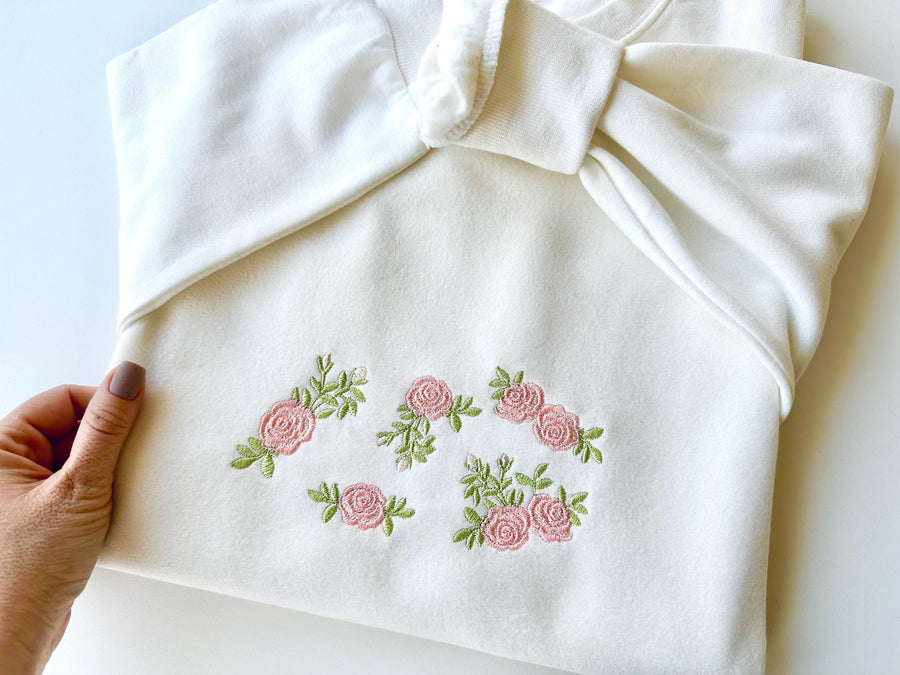 Accent Mini Rose Flower Set of 5