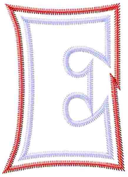 2 Layers Sororities Fancy Greek Font