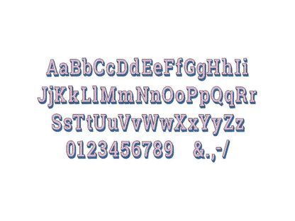 Polka Dot Shadow Font