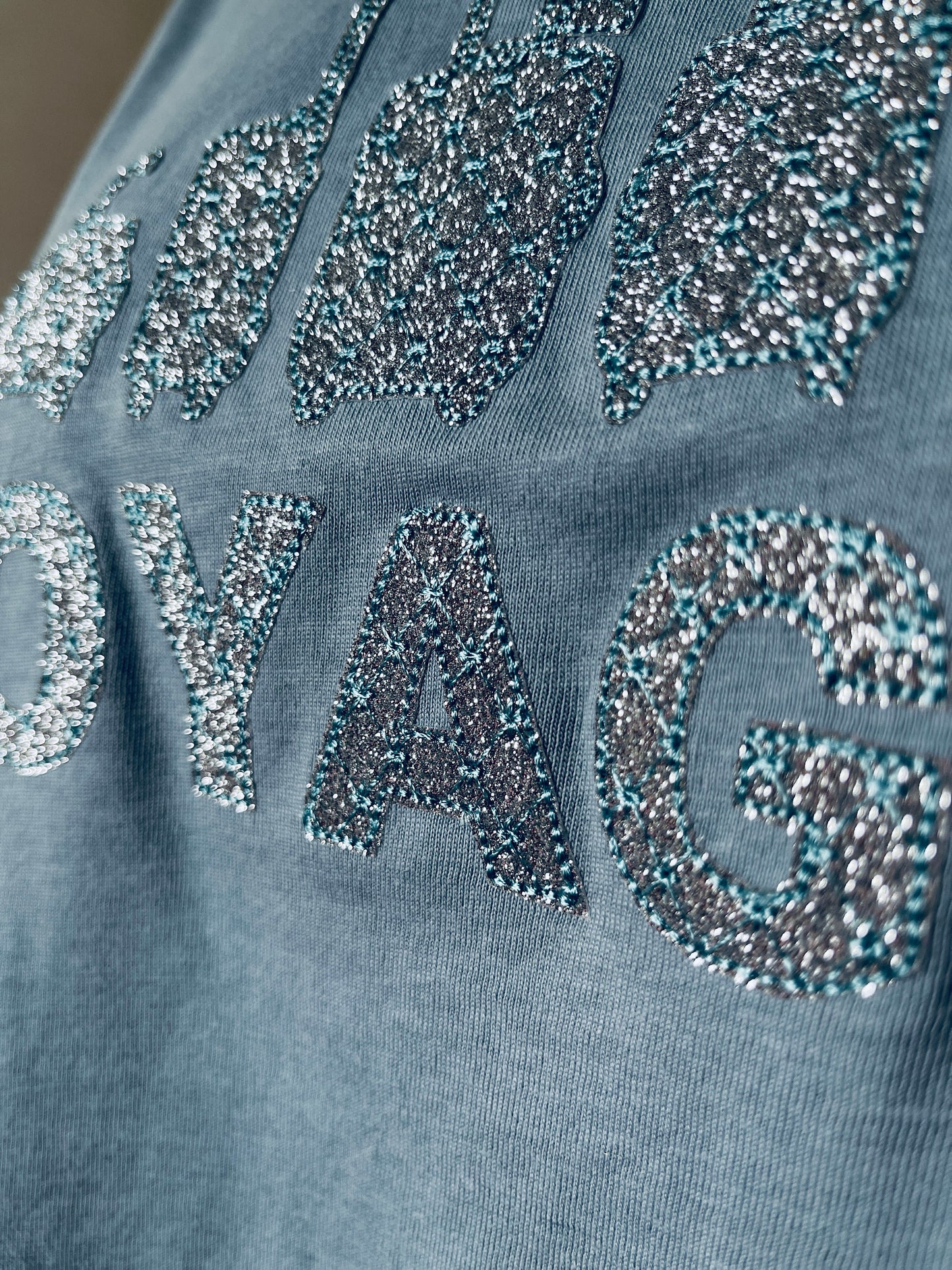 Brand Style Glitter HTV Vinyl Font