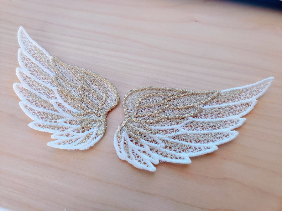 Golden Angel Lace Wings FSL