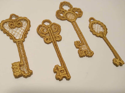 Steam Punk Skeleton Lace Keys FSL