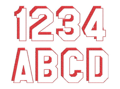 Sport Block Shadow Light Font