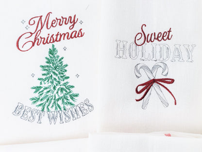 Old Fashioned Merry Christmas Set of 6