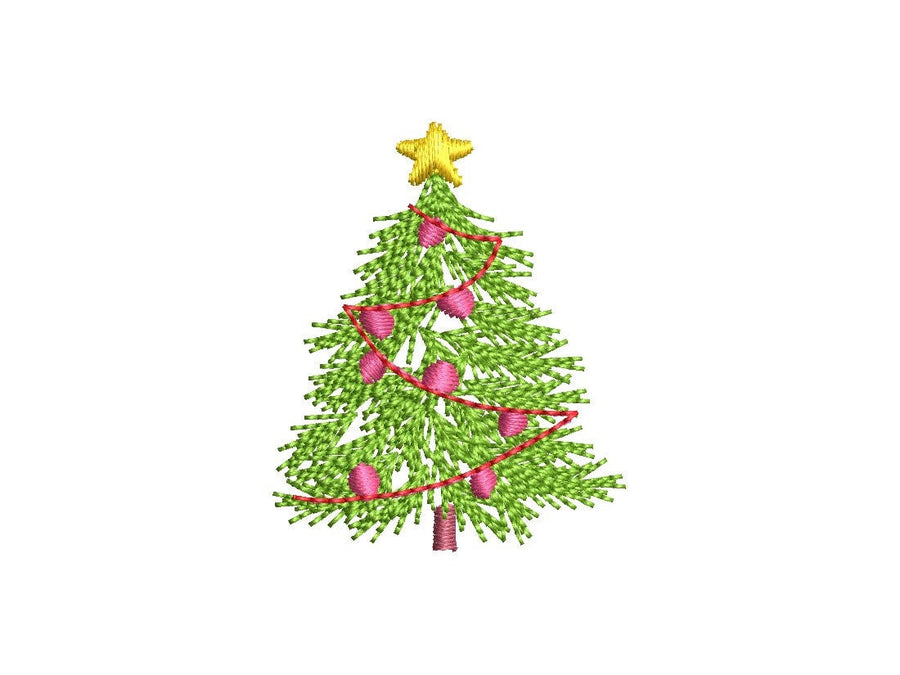 Old Fashioned Mini Christmas Tree