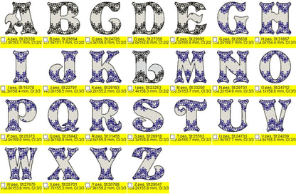 Mr and Mrs Lace Monogram