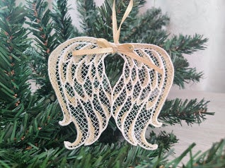 Christmas Angel Wings FSL