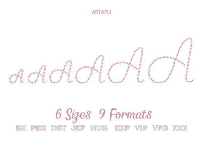 Swirl Handwritten Chain Font