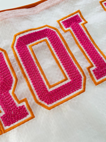 Chain Stitch Varsity Sport Athletic Collegiate Font