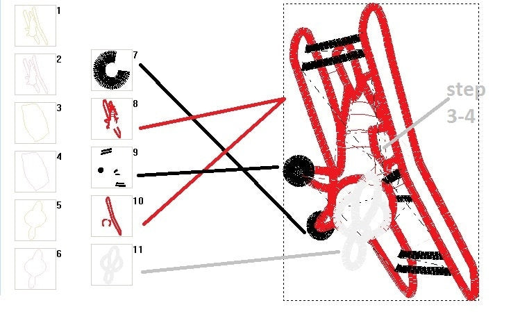 Single Airplane and with Banner Applique