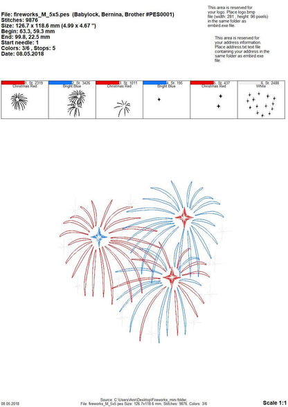 Festive Fireworks Mini