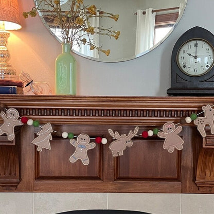 Christmas Gingerbread Man Cookie Set ITH