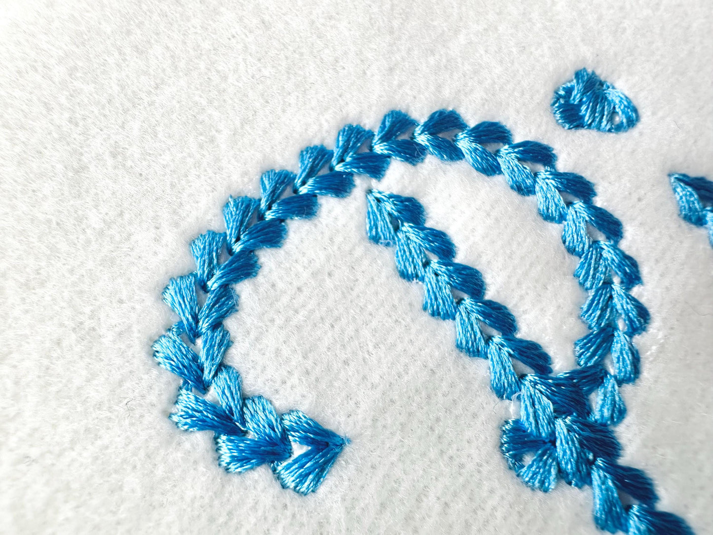 Extra Bold Chain Stitch Font Piper