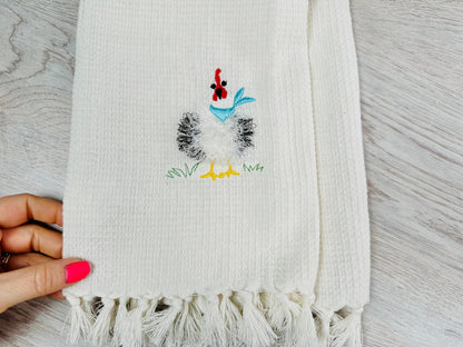 Fringed Chicken with Bandanna