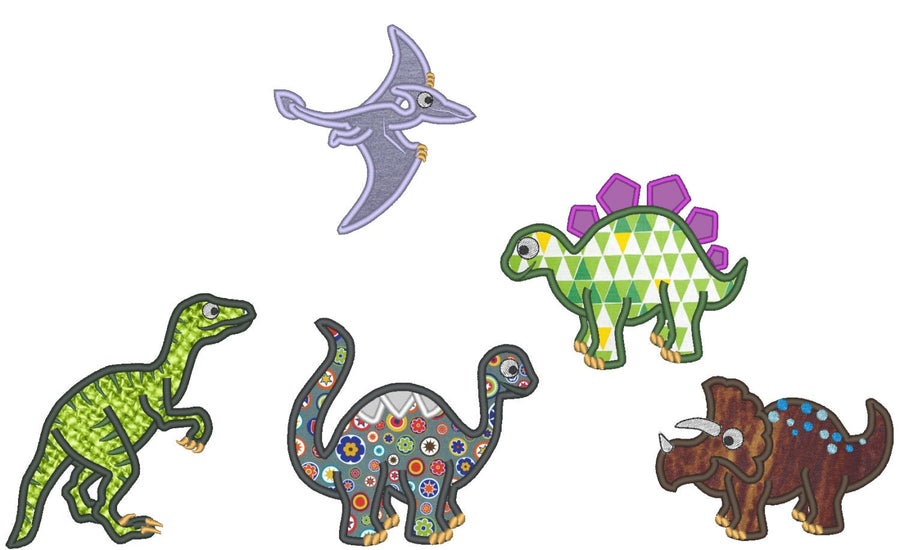 Single Dinosaur Set of 5
