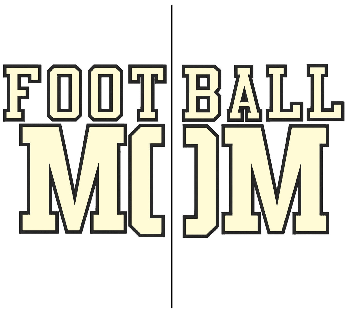 Split Varsity Collegiate Athletic Sport Font