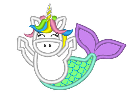 I am Magical Unicorn Applique