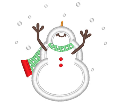 Little Fringed Snowman