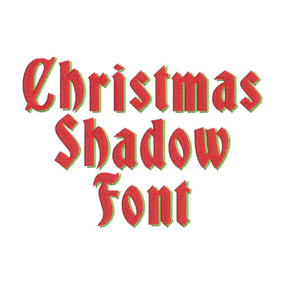 Vintage Retro Shadow Font