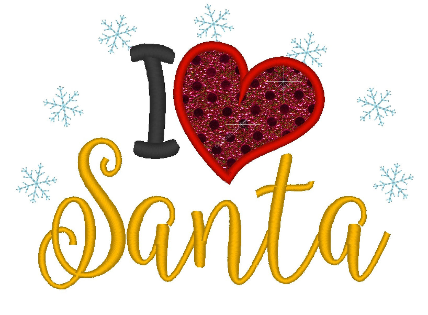 I Love Santa Santa Saying