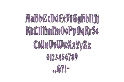 Striped Old Fashioned Font Barber