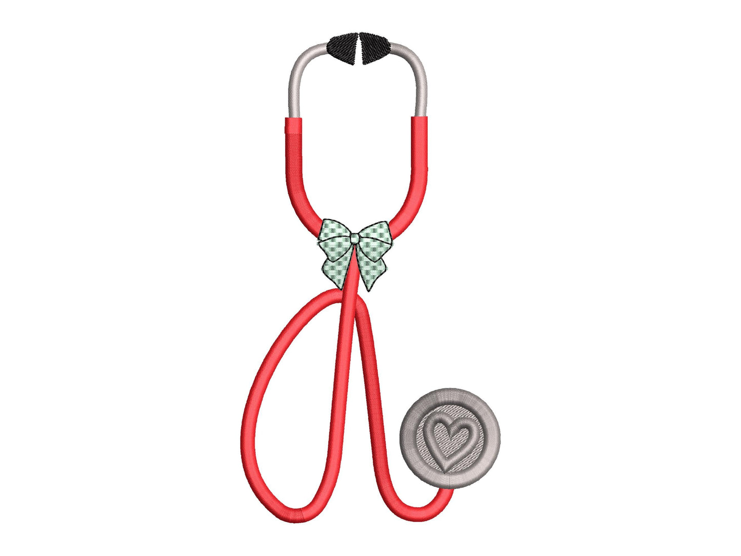 Therapist Medic Stethoscope with Bow