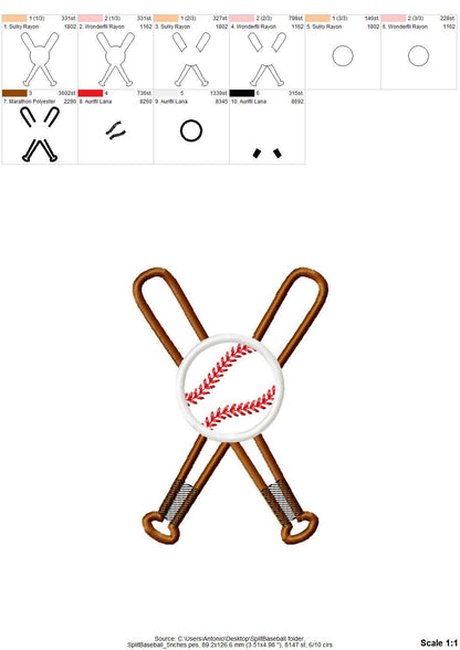 Sports Baseball Bats And Ball Softball