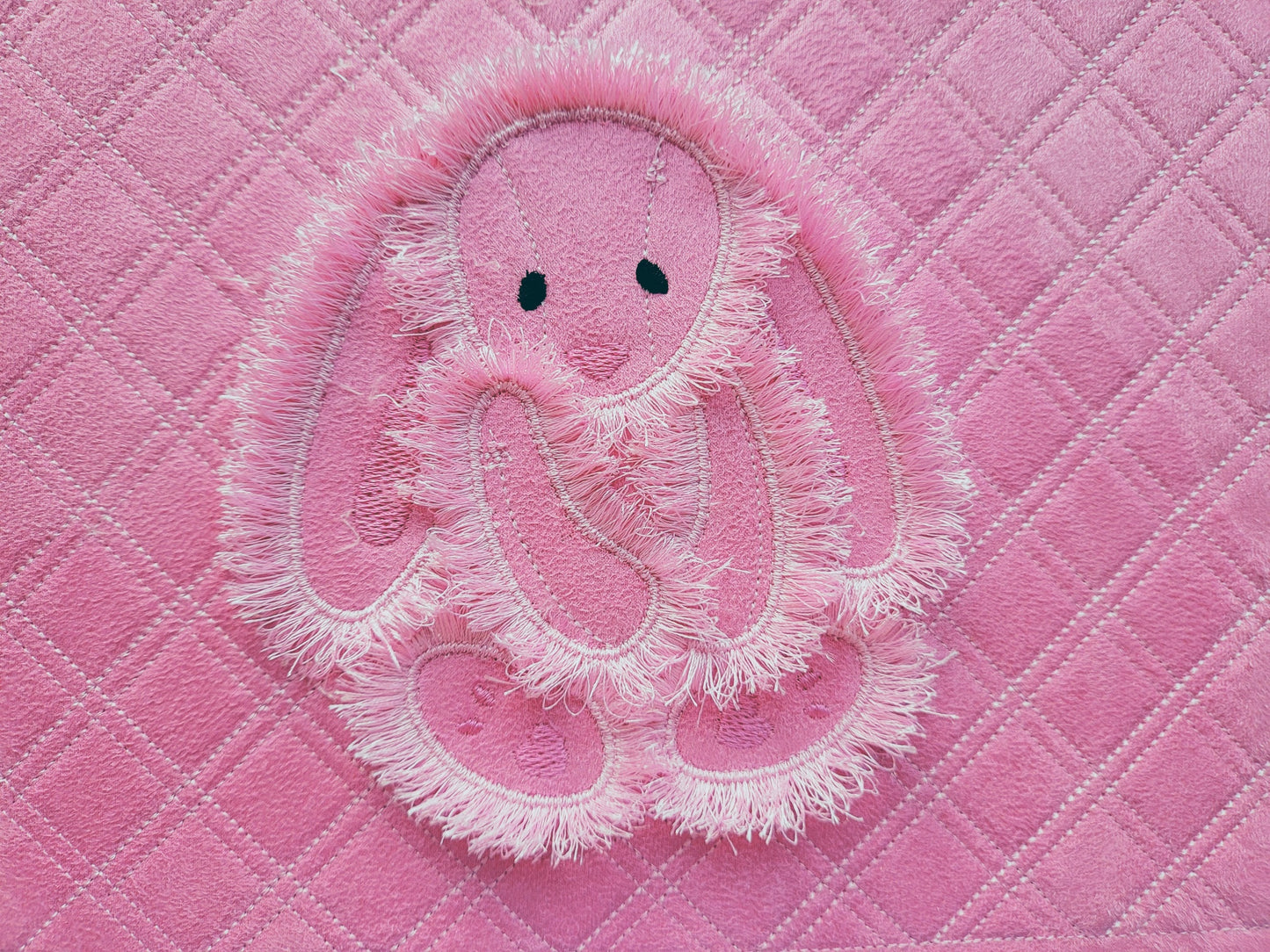 Fringed Bunny Baby Toy