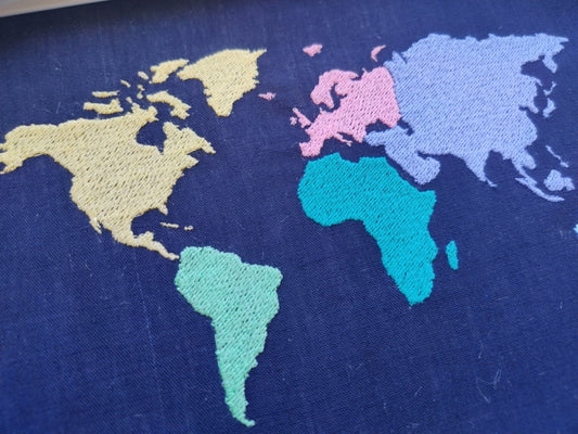 Wanderlust World Map Globe