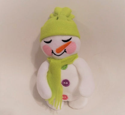Snowman ITH embroidery