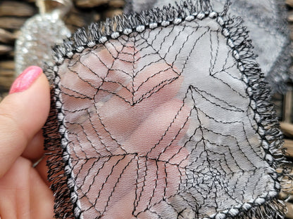 Fringed Halloween Napkin ITH