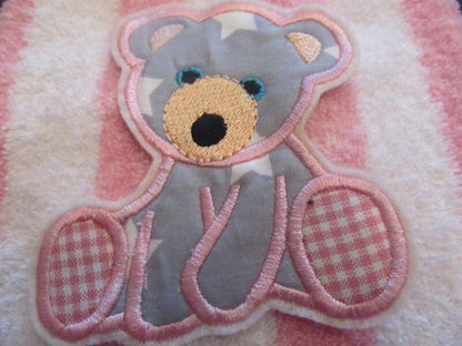 Angel Teddy Bear Applique