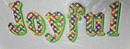 Checkered Shadow Font