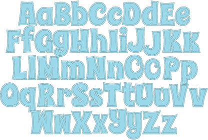 Mia Monogram Font Applique